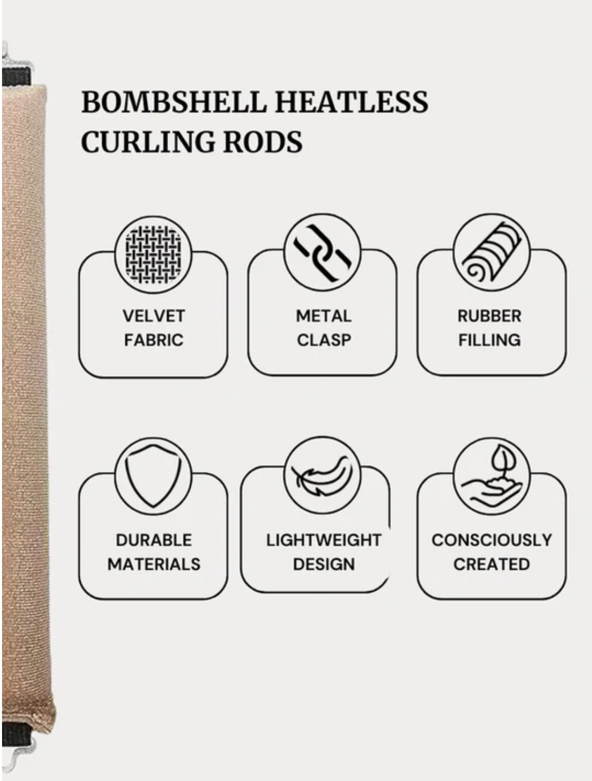 Bombshell Heatless Curling Rods