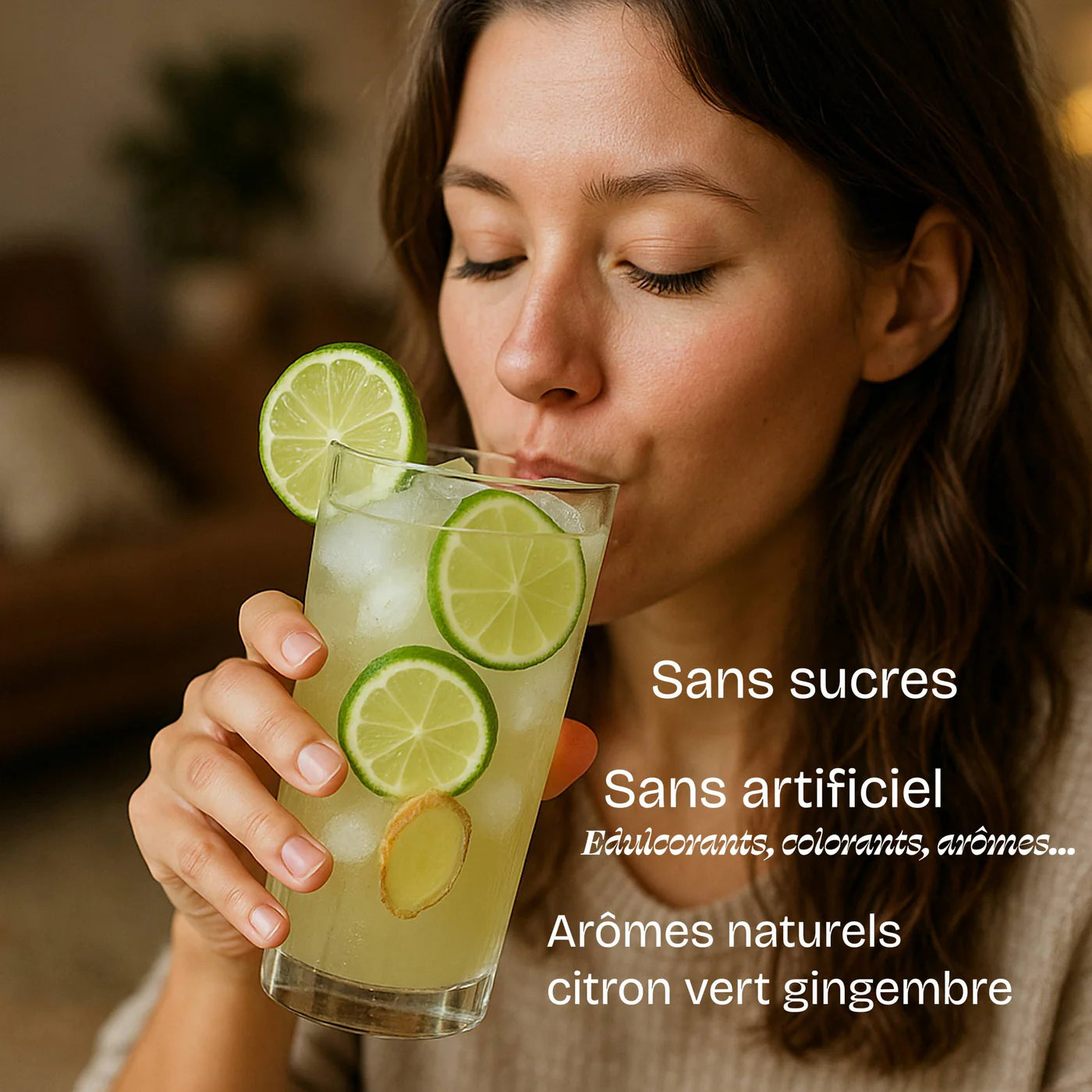 Eau fonctionnelle immunité sans sucre