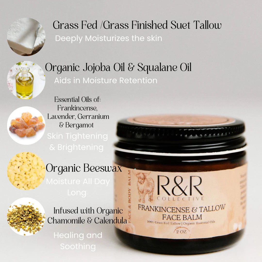 Frankincense Face Tallow Balm