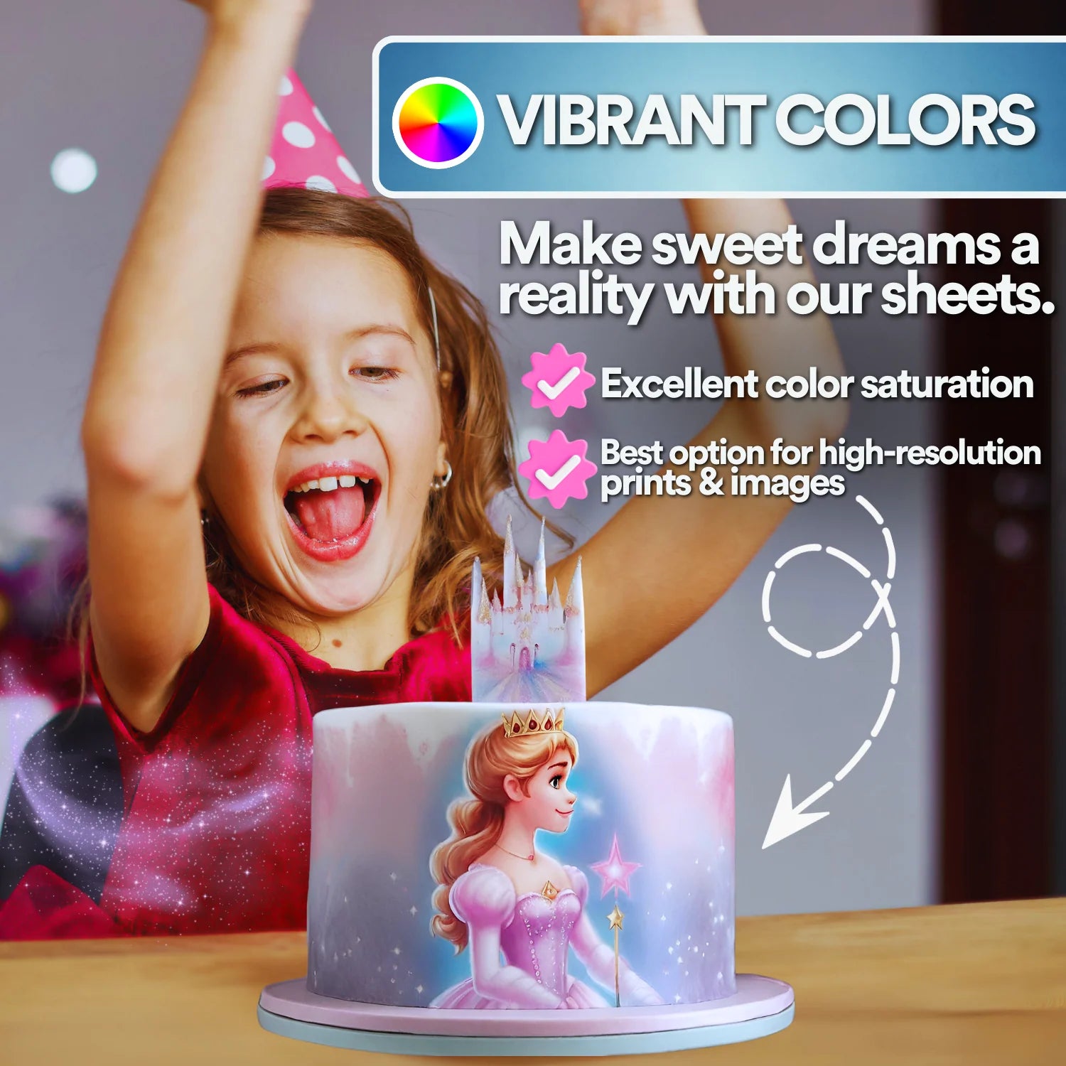 Frosting Sheets Premium 8.5" x 11" - 24 Count