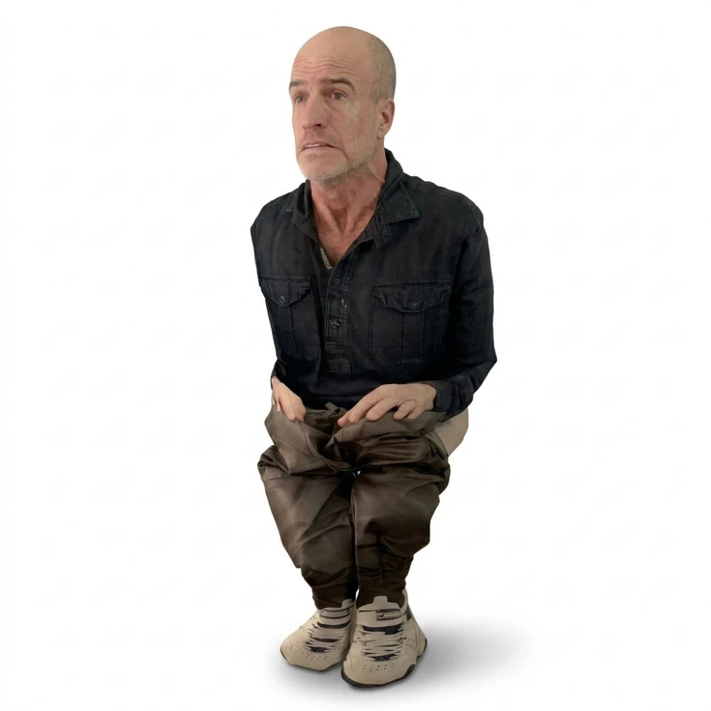 Inflatable Squatting Andy