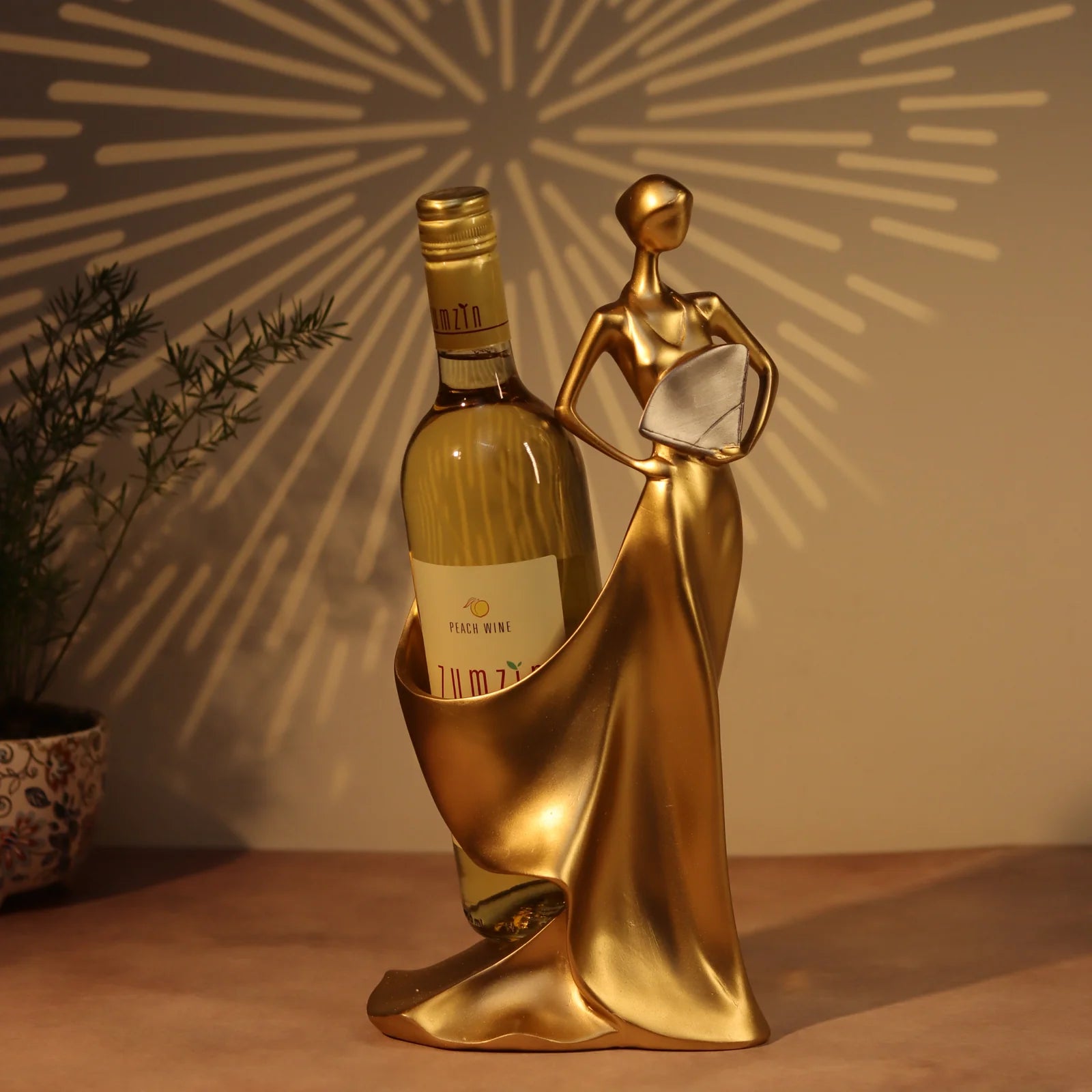 Lady Wine Bottle Holder