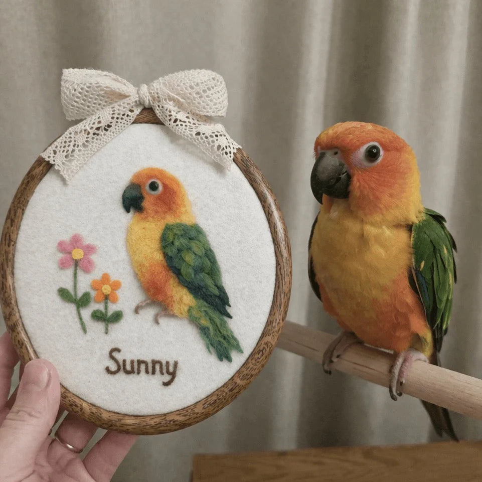 Custom Needle Pet Portrait