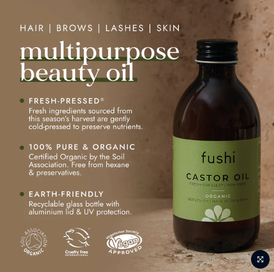 Organic Castor Oil 250ml