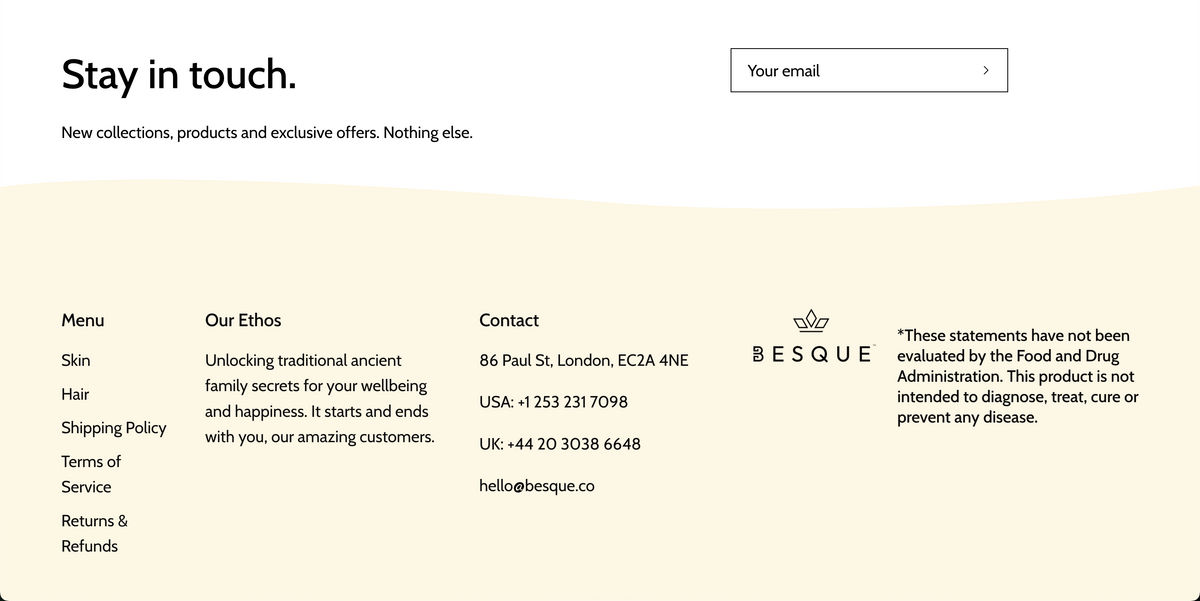 Besque – The Moast Demo Store