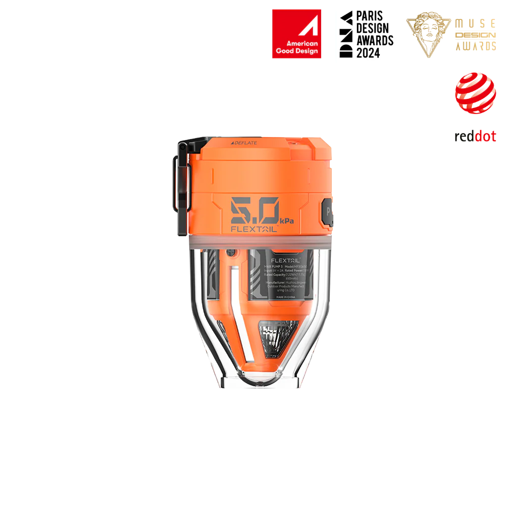 MAX PUMP 3 - High Speed 2-in-1 Rechargeable Air Pump