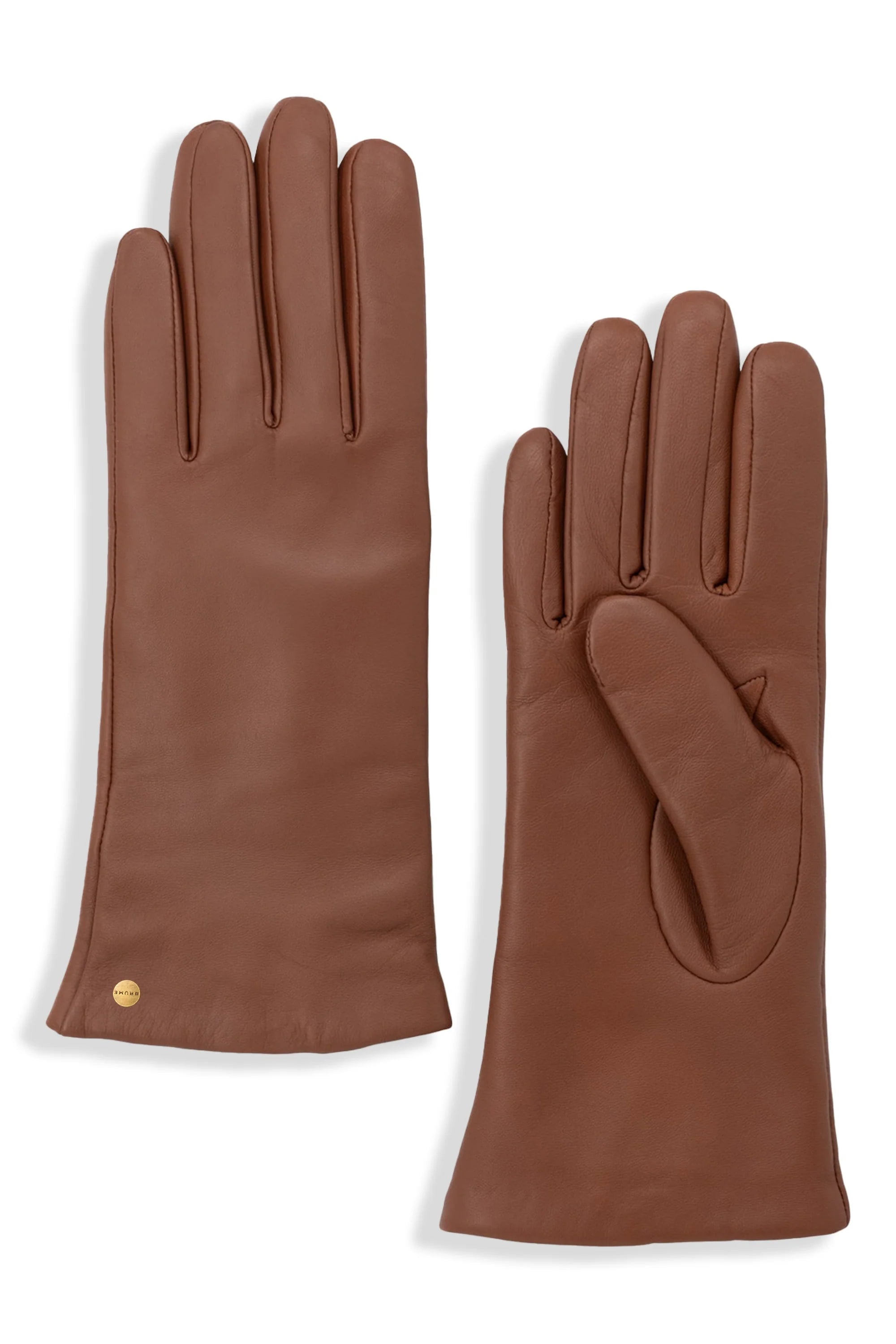 Sydney Cashmere Lined Long Leather Gloves - Women